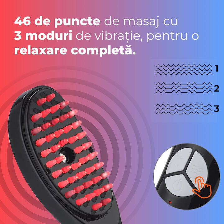 Perie pentru Creșterea Părului 4 în 1