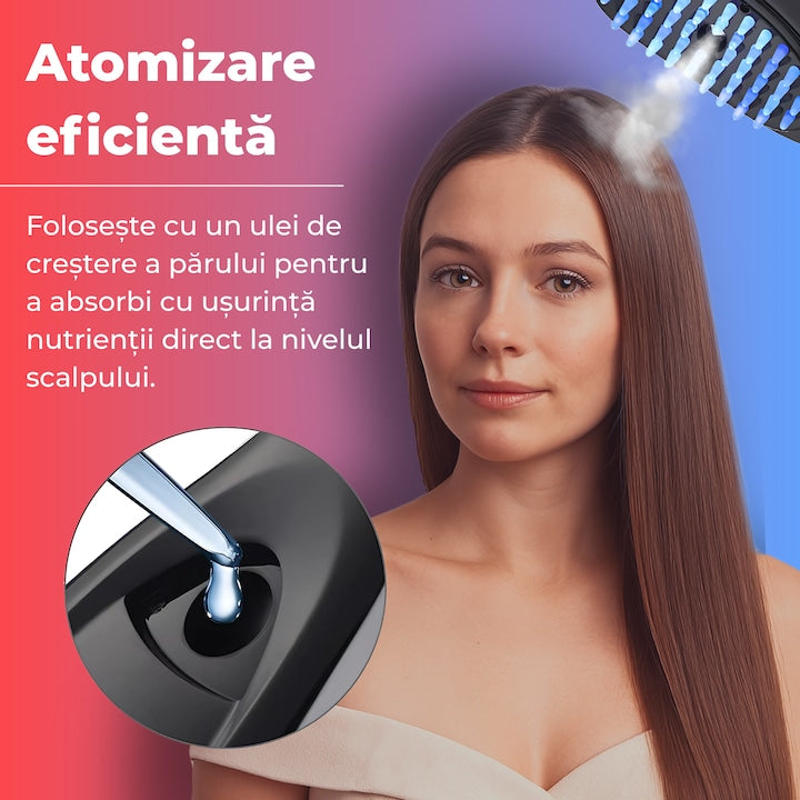 Perie pentru Creșterea Părului 4 în 1